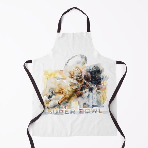 Item preview, Dynamic American Football Watercolor Super Bowl Art designed and sold by cucuzeus.