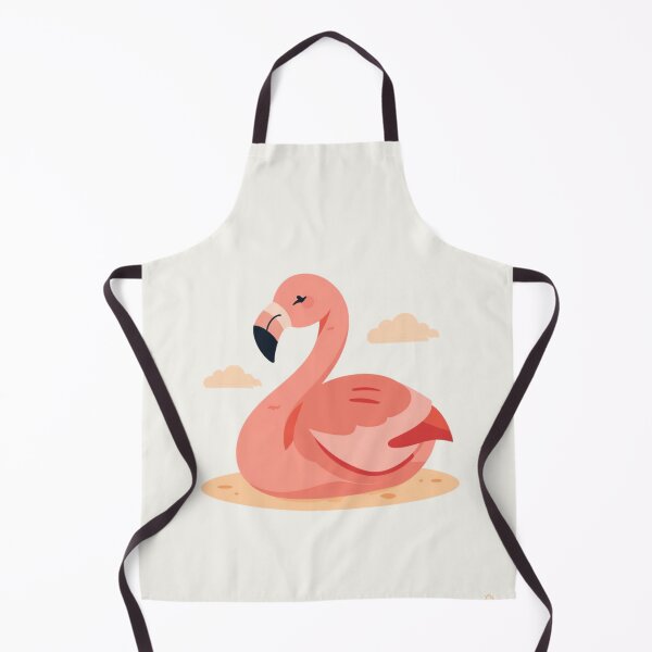 Aperçu de l'œuvre T-shirt Flamant rose rêveur Nuages doux Kawaii Animal mignon créée et vendue par WrongGift.