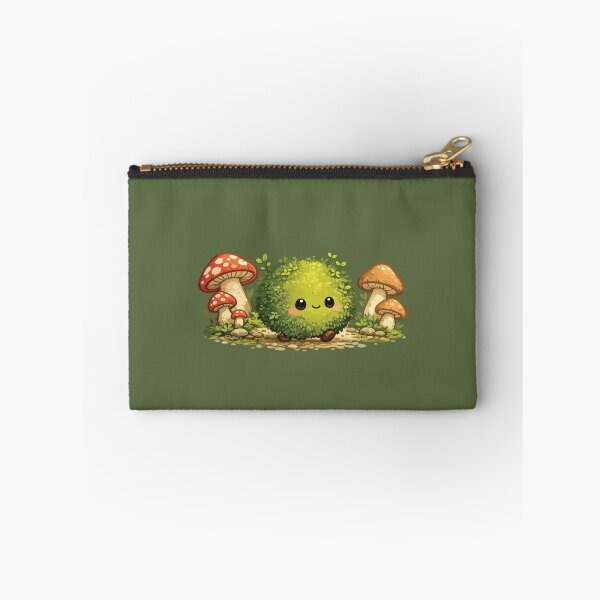 Item preview, Cute Kawaii Moss Ball Forest Spirit designed and sold by SimplePoDesign.
