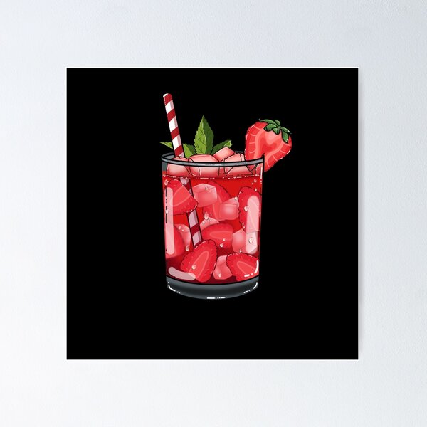 Item preview, Strawberry Iced Tea designed and sold by Hello-Cuties.