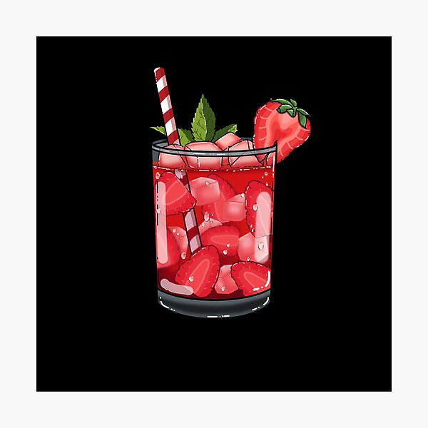 Item preview, Strawberry Iced Tea designed and sold by Hello-Cuties.