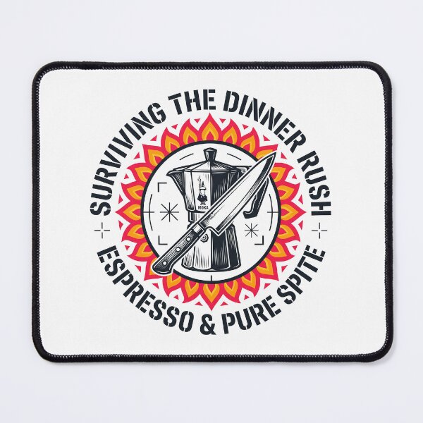 Item preview, Gritty Chef Streetwear T-Shirt Line Cook Espresso Spite Gift designed and sold by Osmose-Studio.