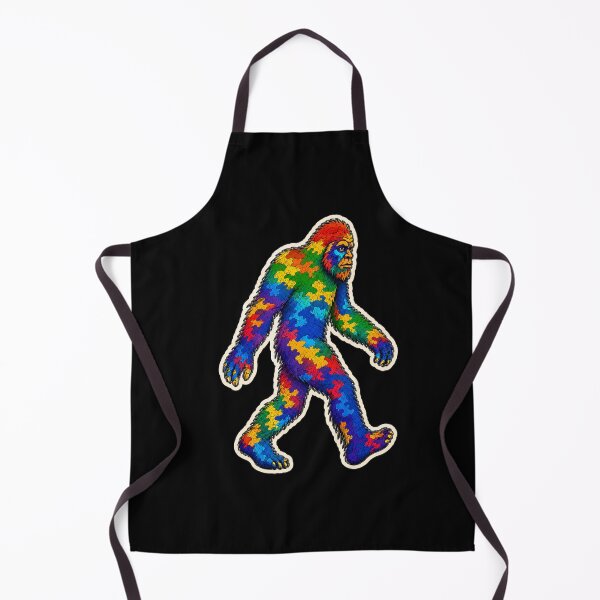 Item preview, Rainbow Camouflage Bigfoot Sasquatch Colorful Cryptid Design designed and sold by Swanny's Custom T-shirt and Gift Designs.