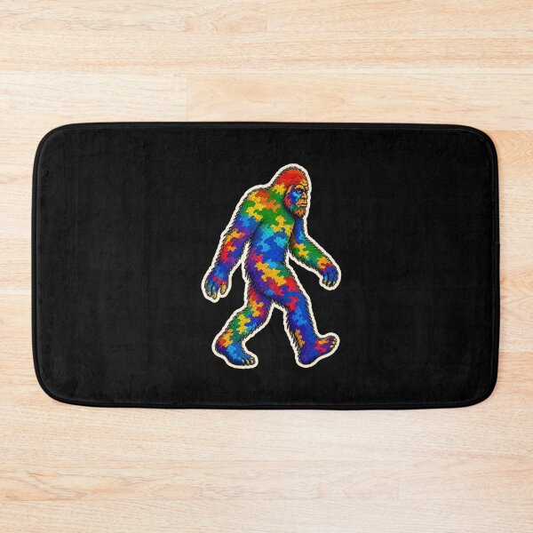 Item preview, Rainbow Camouflage Bigfoot Sasquatch Colorful Cryptid Design designed and sold by Swanny's Custom T-shirt and Gift Designs.