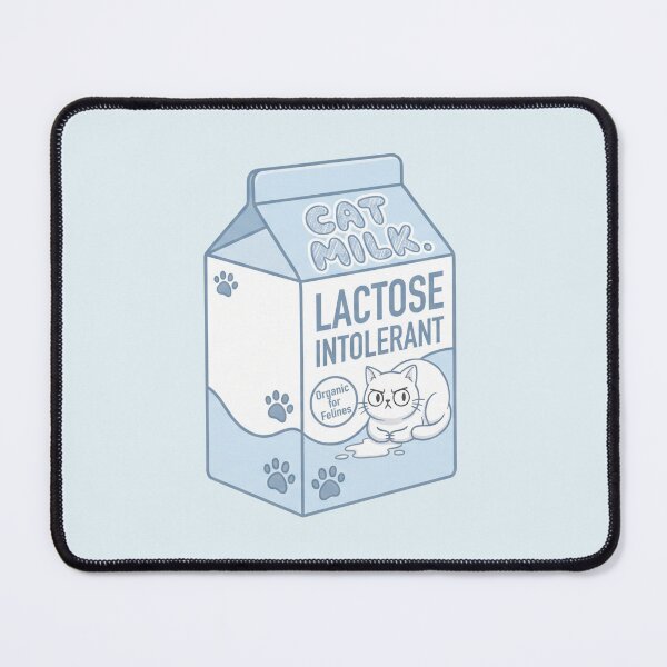 Item preview, Lactose Intolerant Cat Milk Carton - Sarcastic Kawaii designed and sold by 0Zetgest.