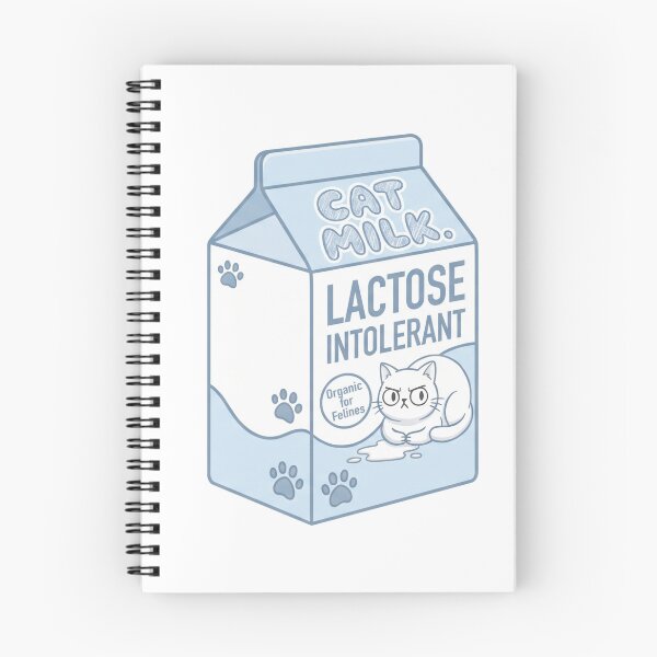 Item preview, Lactose Intolerant Cat Milk Carton - Sarcastic Kawaii designed and sold by 0Zetgest.