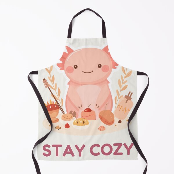 Item preview, Stay Cozy Axolotl Funny Kawaii Quote Cute Animal T-Shirt designed and sold by WrongGift.