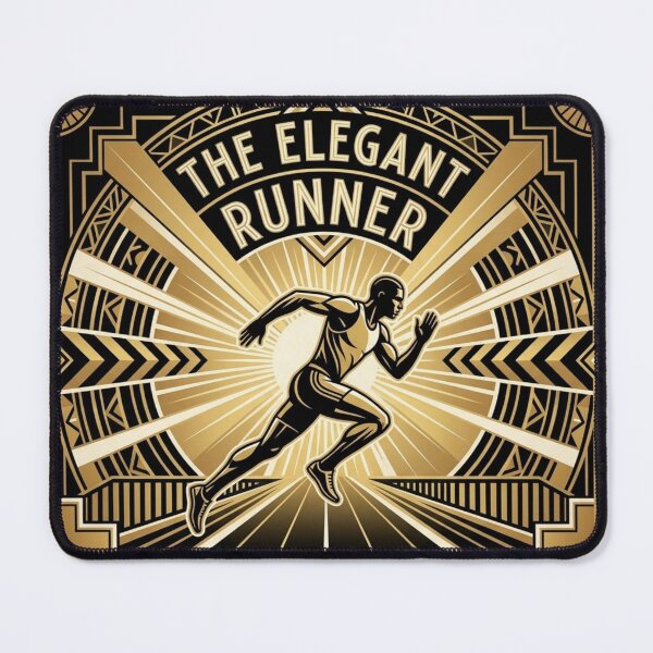 Item preview, Art Deco Running Design designed and sold by RunningWhiskers.