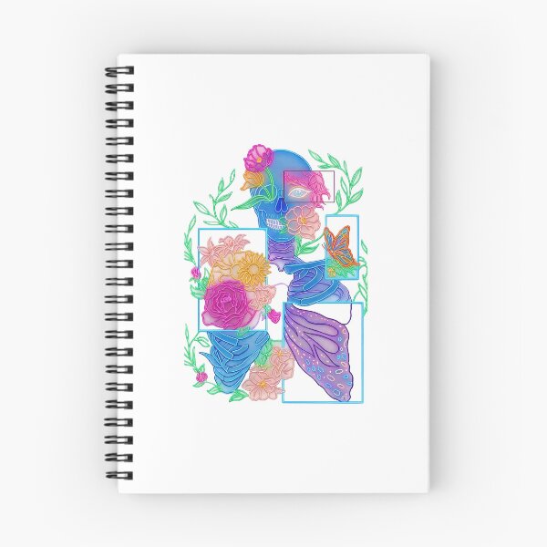 Item preview, Neon Skull, Flowers  Design designed and sold by kyrasolis.