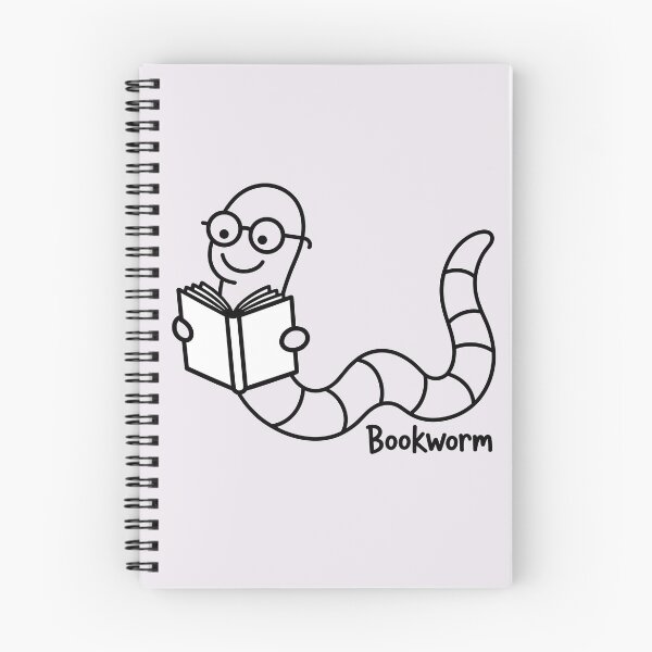 Item preview, Bold Character Pocket Bookworm - Small Statement Graphic designed and sold by ArthousePromos.