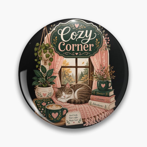 Item preview, Cozy Corner Cat Coffee Nook designed and sold by Sketchlegacy.