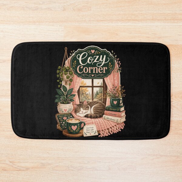 Item preview, Cozy Corner Cat Coffee Nook designed and sold by Sketchlegacy.