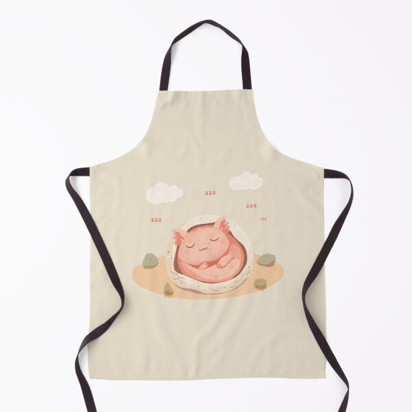 Item preview, Sleepy Pink Axolotl Nap Time Cozy Kawaii T-Shirt designed and sold by WrongGift.