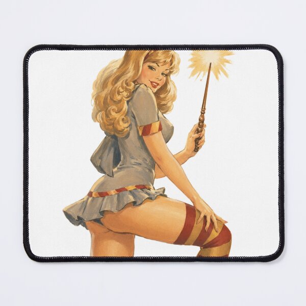 Item preview, Vintage Magic Academy Pin-Up Girl designed and sold by Cosplayvintage.