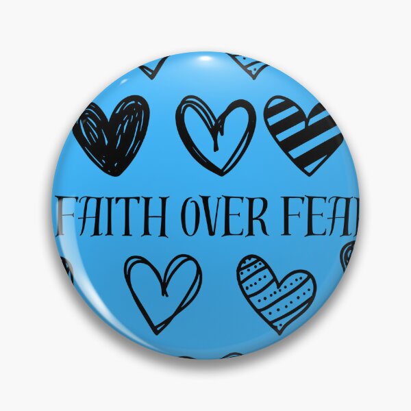 Item preview, Faith Over Fear | Christian Inspirational Quote | Minimalist Typography Design designed and sold by PCollective26.