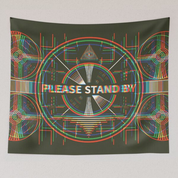 Item preview, Please Stand By soft Glitch - Dark designed and sold by animinimal.