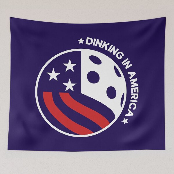 Item preview, Dinking in America designed and sold by RacketMood.