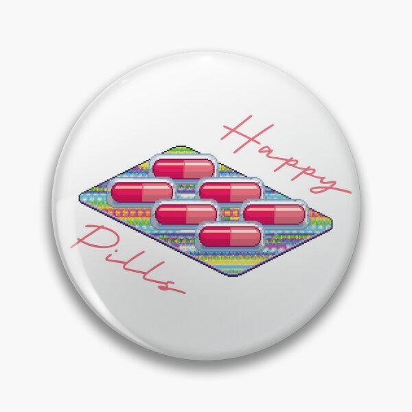 Item preview, Happy Pills (on White) designed and sold by PawsitiveMum3.