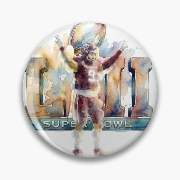 Item preview, Watercolor Football Championship Super Bowl Victory Art designed and sold by cucuzeus.