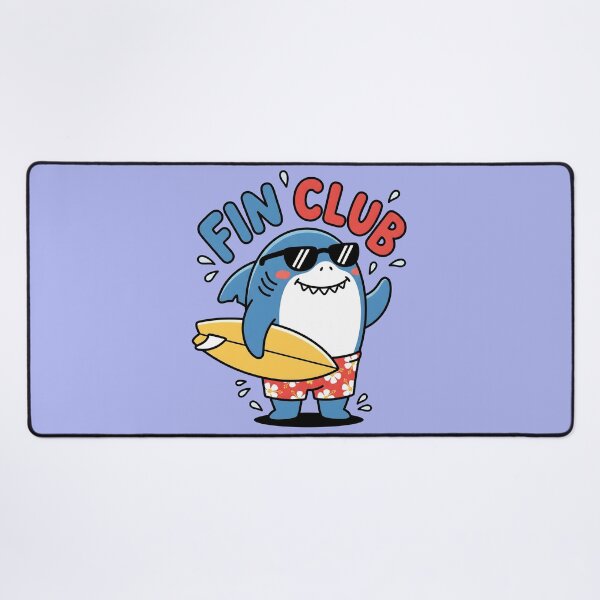 Item preview, Fin Club – Cute Surf Shark Design designed and sold by Sea Gem.