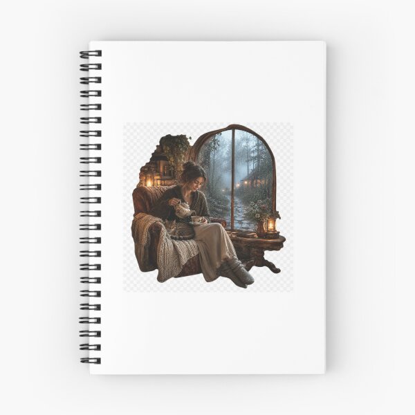 Item preview, Cozy Tea by the Rainy Cottage Window designed and sold by TaiwoDesigns.