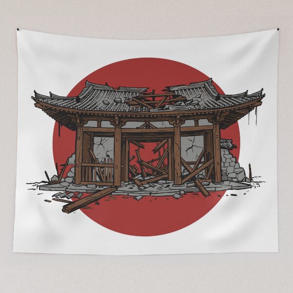 Item preview, Abandoned Ancient Shinto Shrine designed and sold by BHP Studio.