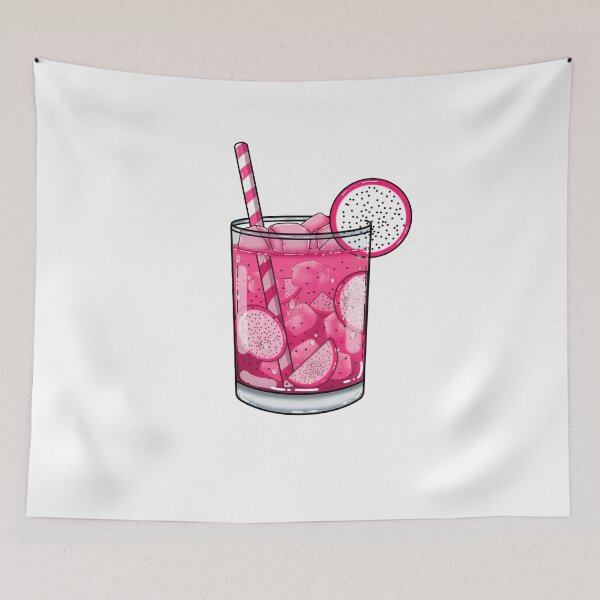 Item preview, Dragon Fruit Iced Tea designed and sold by Hello-Cuties.