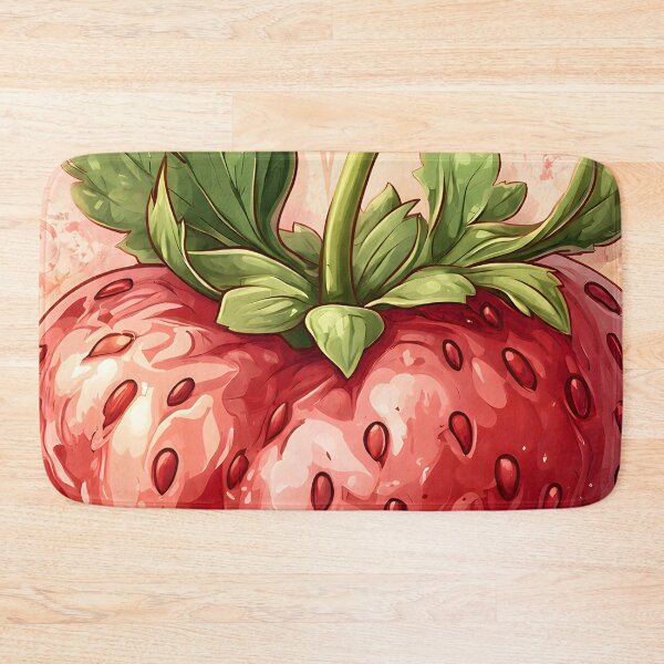 Item preview, Hearts 21 - Sweet Strawberry Heart Vintage Illustration designed and sold by NikaNavi.