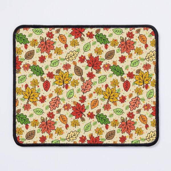 Item preview, Autumn Leaves Doodle Pattern Cozy Fall Foliage designed and sold by CI Creative Design LLC.