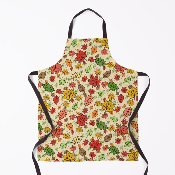Item preview, Autumn Leaves Doodle Pattern Cozy Fall Foliage designed and sold by CI Creative Design LLC.