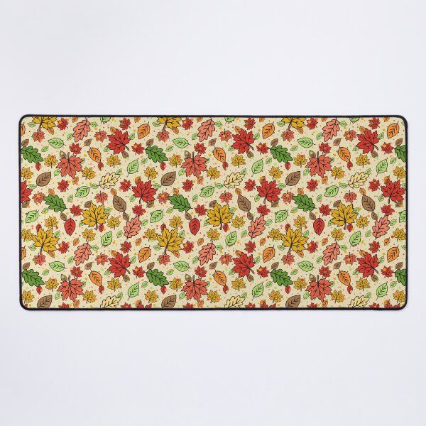 Item preview, Autumn Leaves Doodle Pattern Cozy Fall Foliage designed and sold by CI Creative Design LLC.
