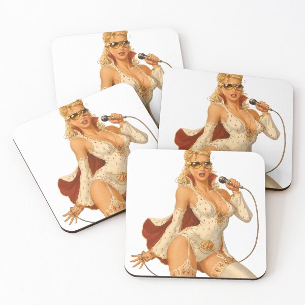 Item preview, Vintage Rock Queen Pin-Up – Retro Stage Performer designed and sold by Cosplayvintage.