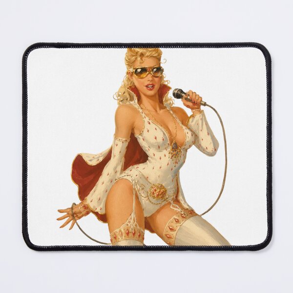 Item preview, Vintage Rock Queen Pin-Up – Retro Stage Performer designed and sold by Cosplayvintage.