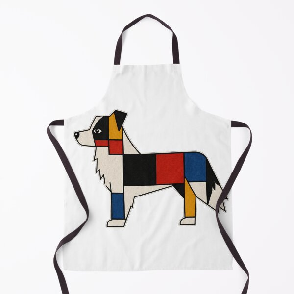 Item preview, Mondrian Border Collie designed and sold by BarkhausStudio.