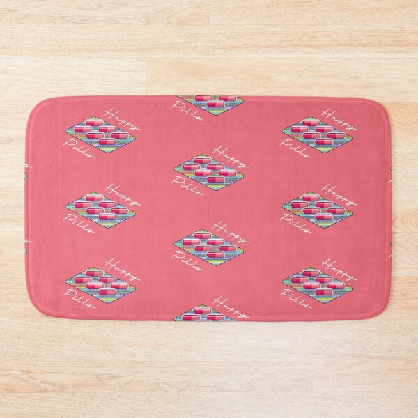 Item preview, Happy Pills (on Peachy Pink) designed and sold by PawsitiveMum3.