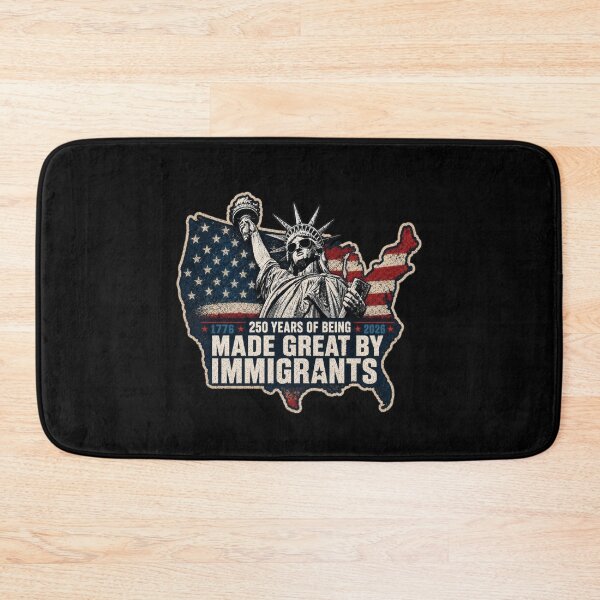 Item preview, 250 Years Of Being Made Great By Immigrants – America 250 Statue Of Liberty Design designed and sold by PosiMCreations.