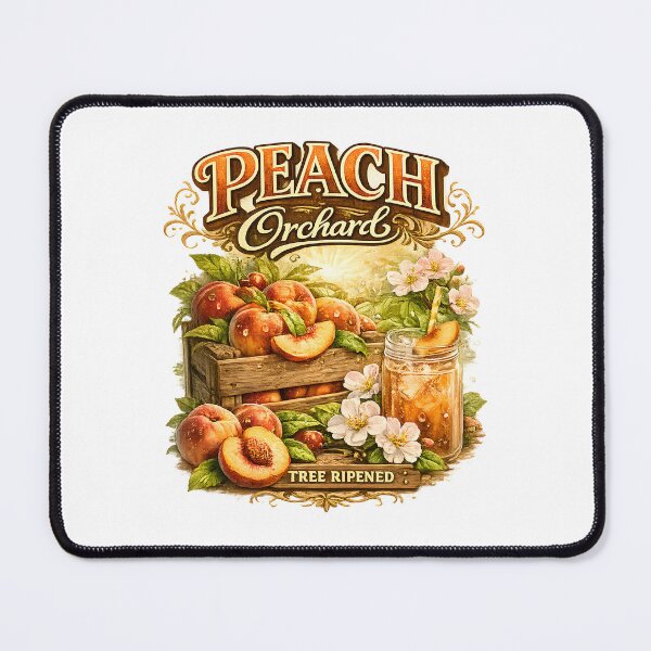 Item preview, Peach Orchard Vintage Fruit Shirt designed and sold by M.Store.