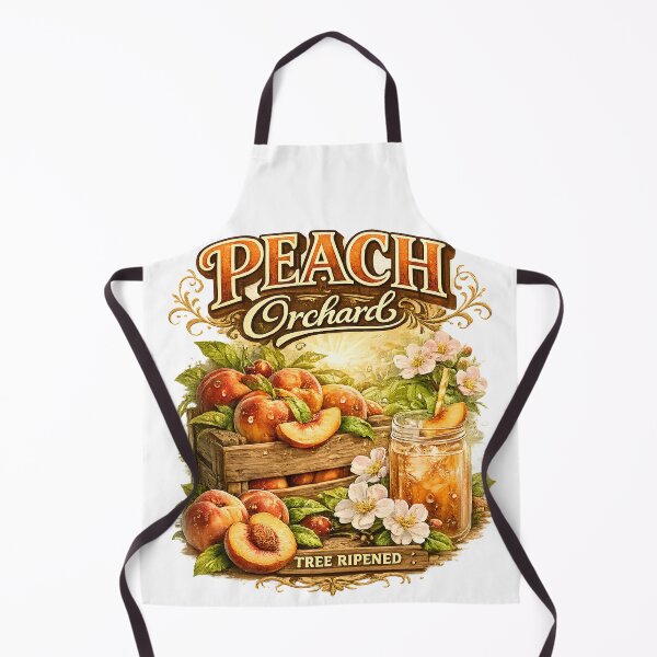 Item preview, Peach Orchard Vintage Fruit Shirt designed and sold by M.Store.