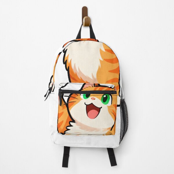 Item preview, Happy Orange Cat Celebrating an A+ Grade | Back to School Sticker designed and sold by OksArtStudio.