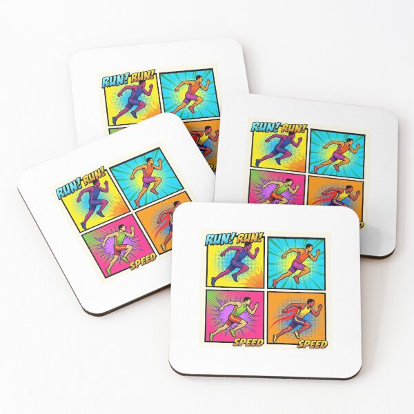 Item preview, Pop Art Running Design designed and sold by RunningWhiskers.