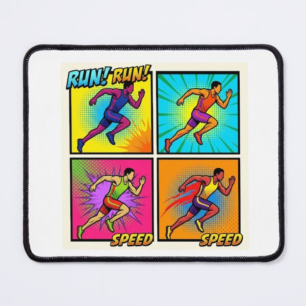 Item preview, Pop Art Running Design designed and sold by RunningWhiskers.