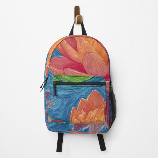 Item preview, Lotus Flower on Blue Pond designed and sold by Bright Stone .