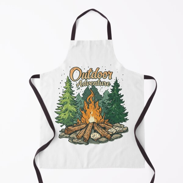 Item preview, Outdoor Adventure Campfire Wilderness Camping designed and sold by Mido-artister.