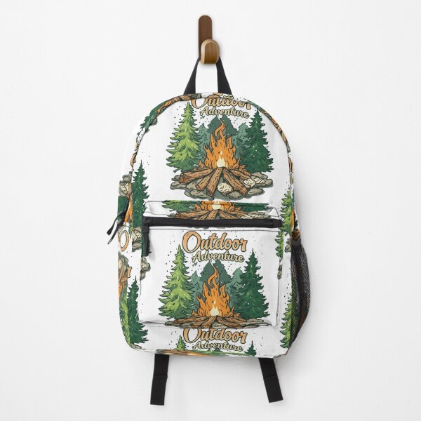 Item preview, Outdoor Adventure Campfire Wilderness Camping designed and sold by Mido-artister.