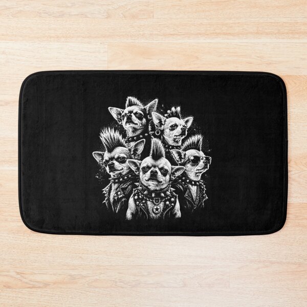 Item preview, Punk Chihuahua Dogs – Funny Punk Rock Dog Lover Design designed and sold by PosiMCreations.