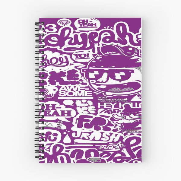 Item preview, Black and White Graffiti Street Art - Urban Typography Collage and Hip-Hop Style Doodles designed and sold by RAYBIL.