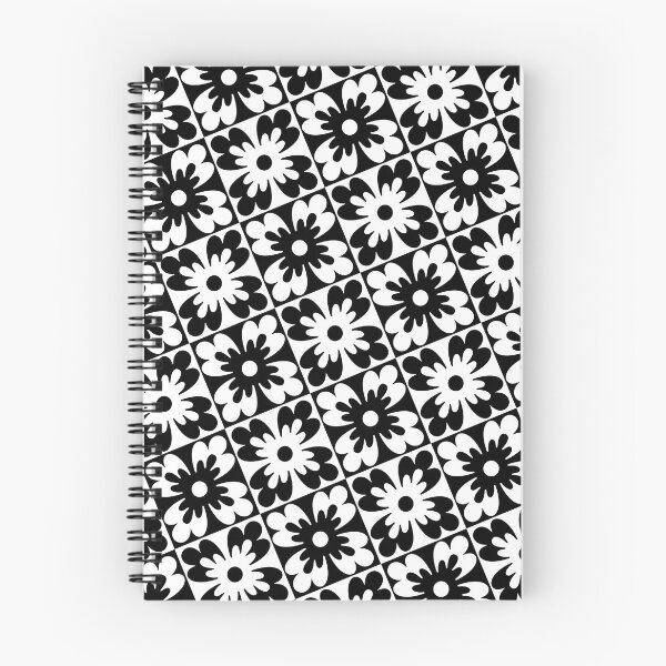 Item preview, Flower Power Black and White Diamonds Dynamic Flow designed and sold by Here's To Endless Possibilities.