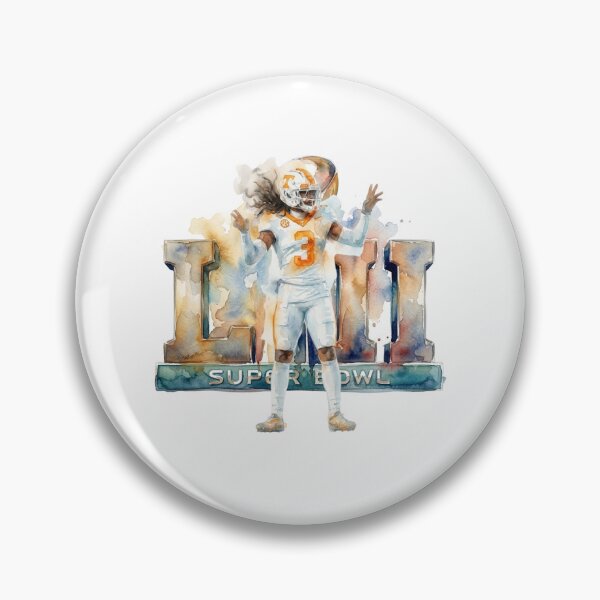 Item preview, Tennessee Football Player Watercolor Art - Super Bowl LVII Style designed and sold by cucuzeus.
