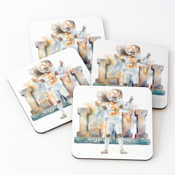 Item preview, Tennessee Football Player Watercolor Art - Super Bowl LVII Style designed and sold by Turnersports.