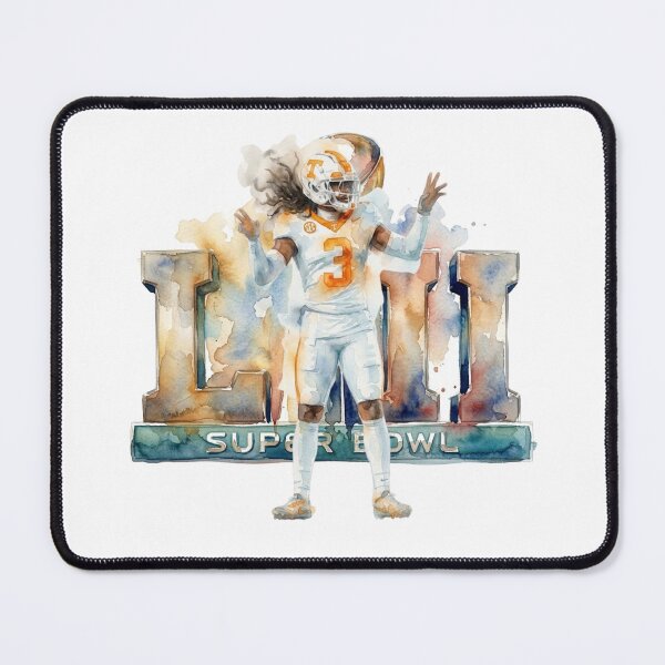 Item preview, Tennessee Football Player Watercolor Art - Super Bowl LVII Style designed and sold by Turnersports.